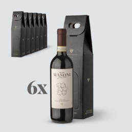 6x Chianti DOCG 2019 Confezione Regalo – Masoni (€ 8,90 a regalo)