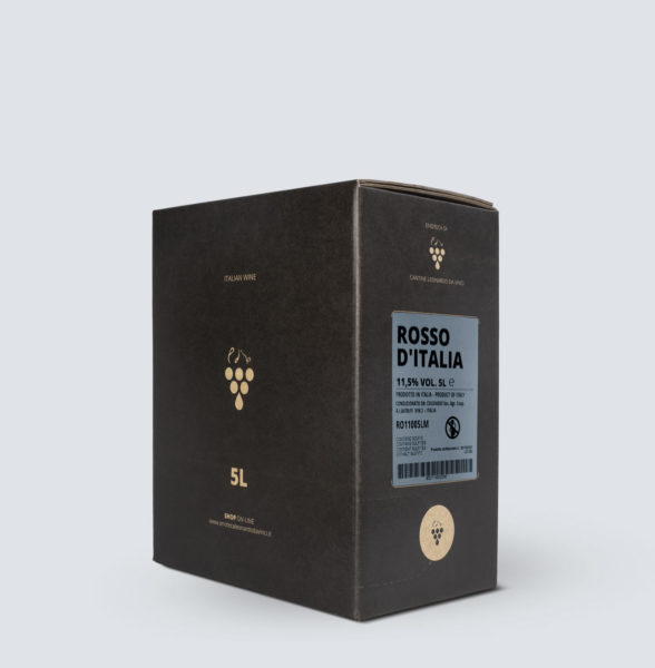 Bag in box Vino rosso 11,5° (5 Litri)
