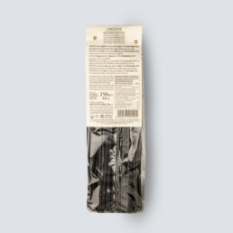 Linguine al nero di seppia con germe di grano (4x250gr) – Pastificio Morelli