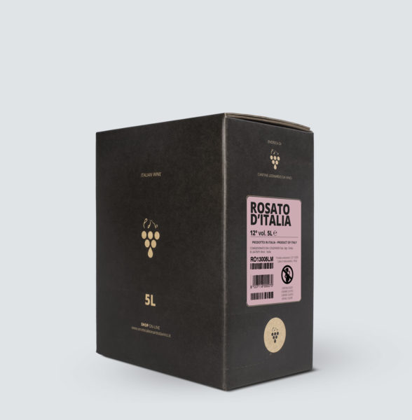 Bag in Box vino Rosato 12° (5 litri)