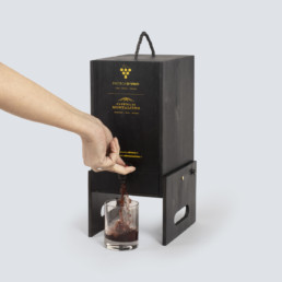 Caterina – Cantinetta in legno per Bag in Box (3 e 5 litri)