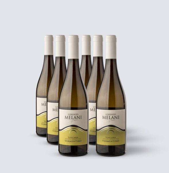 Vermentino di Toscana IGT 2022 Lorenzo Melani (6 bottiglie) - Cantina di Montalcino